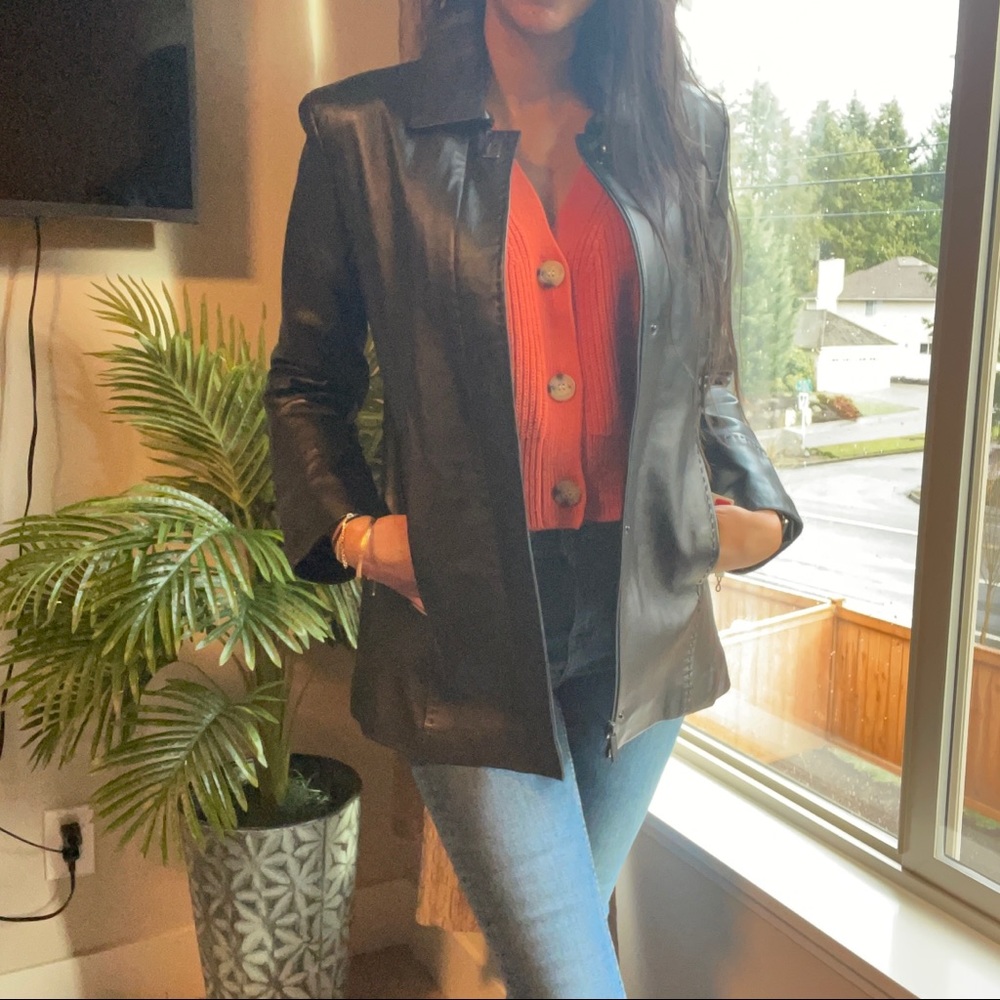CALVIN KLEIN | Leather Jacket